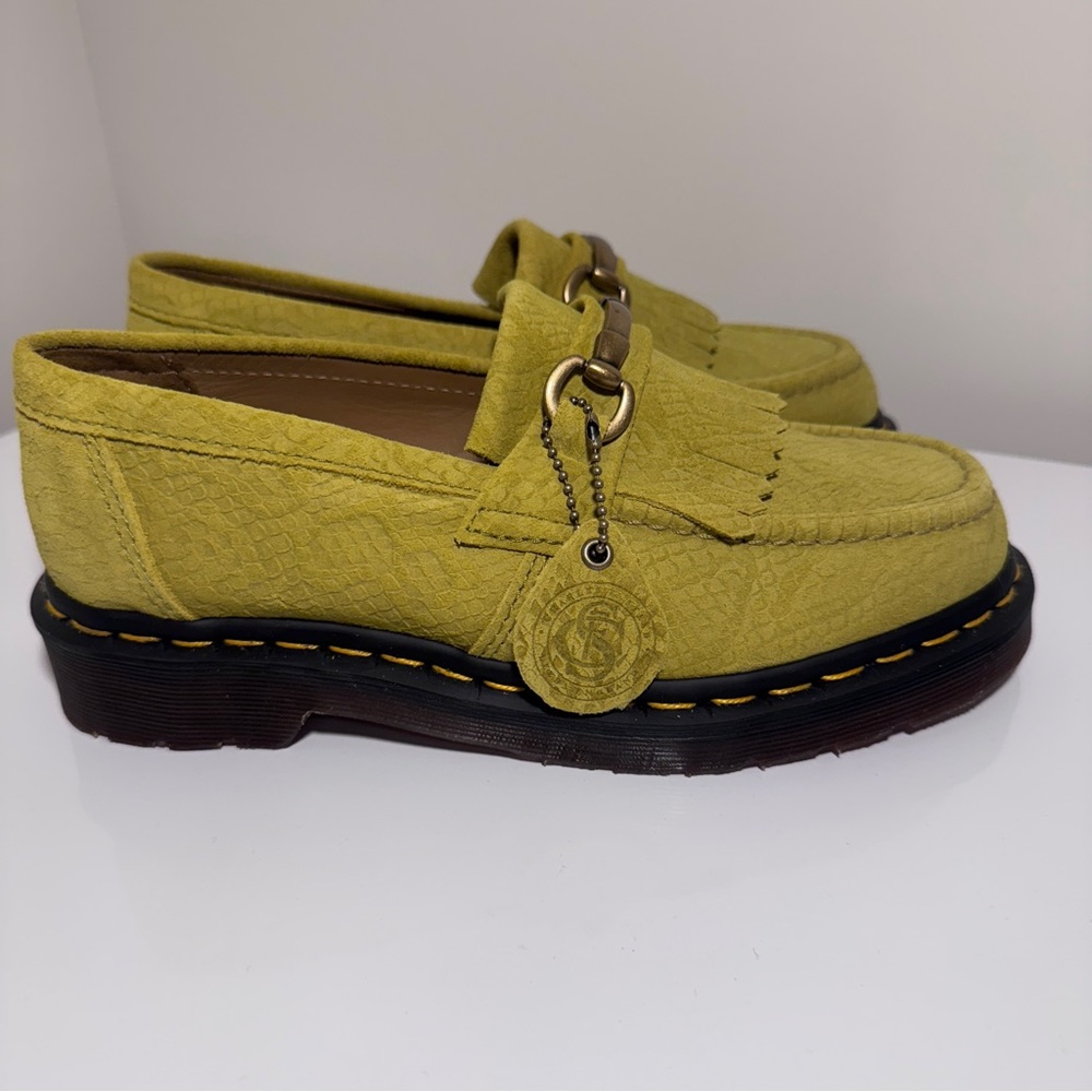 Green Doc Marten Loafers